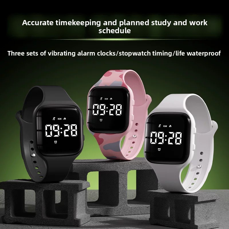 Running Watch - Orologio intelligente con allarme digitale a