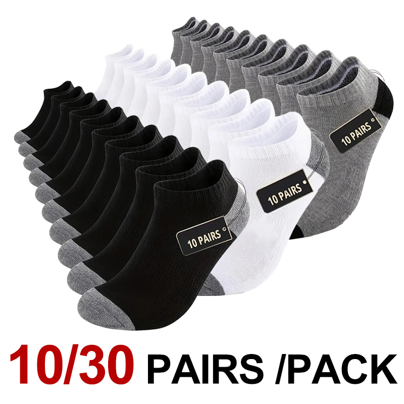Sports Socks - 10/30 Paia di Calzini Sportivi Neutri