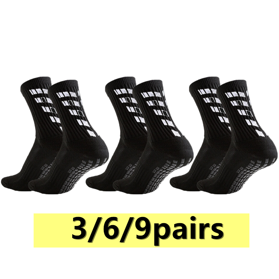 Sports Socks - 3/6/9 paia di calzini antiscivolo da