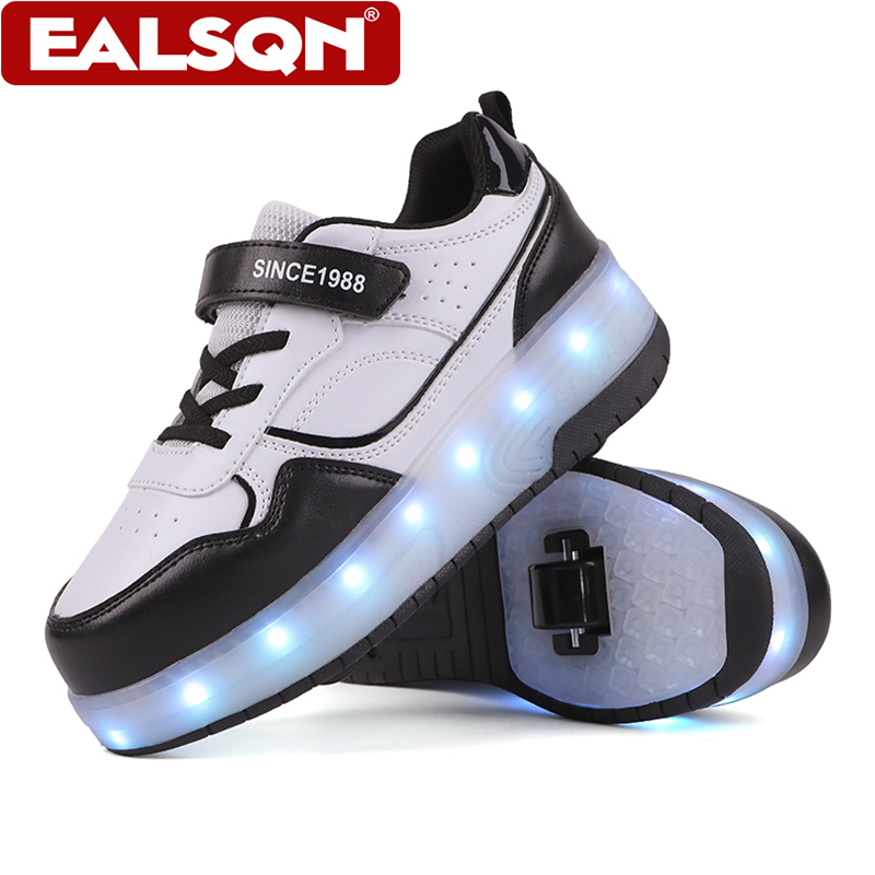 Running Shoes Men - Nuovi Pattini a Rotelle LED per