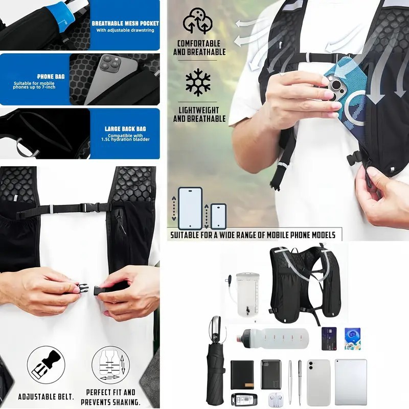 Gilet da Corsa Unisex Impermea - Hydration Vest recensione e prezzo